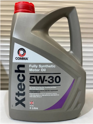 Моторное масло COMMA XTECH 5W30 4л XTC4L