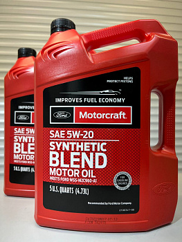 Моторное масло FORD Motorcraft 5W-20 Premium Synthetic Blend 5л XO5W205Q3SP