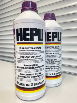 Антифриз фиолетовый HEPU 1,5л G12+ (концентрат) P999G12PLUS