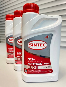 Антифриз красный SINTEC G12+ LUXE 1кг 990550