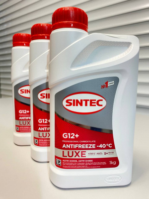 Антифриз красный SINTEC G12+ LUXE 1кг 990550