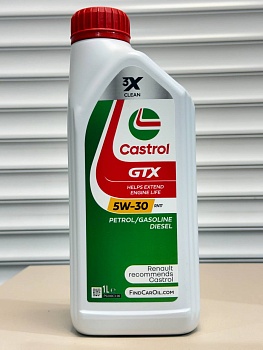 Моторное масло CASTROL GTX 5W30 RN17 1л 15F6E4