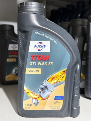 Моторное масло TITAN GT1 Flex FR 5W-30 MB229.51 MB229.52 PSA B712290 RN/0710 RN17 C3/C2 SP 1л 602178510