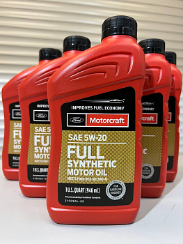 Моторное масло FORD Motorcraft 5W-20 Full Synthetic 1л XO5W20Q1FS