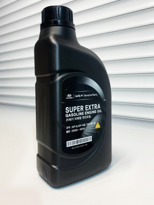 Моторное масло HYUNDAI-KIA SUPER EXTRA GASOLINE 5W30 1л 0510000110