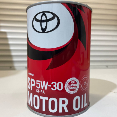 Моторное масло TOYOTA 5W-30 SP 1л (металл) 0888013706
